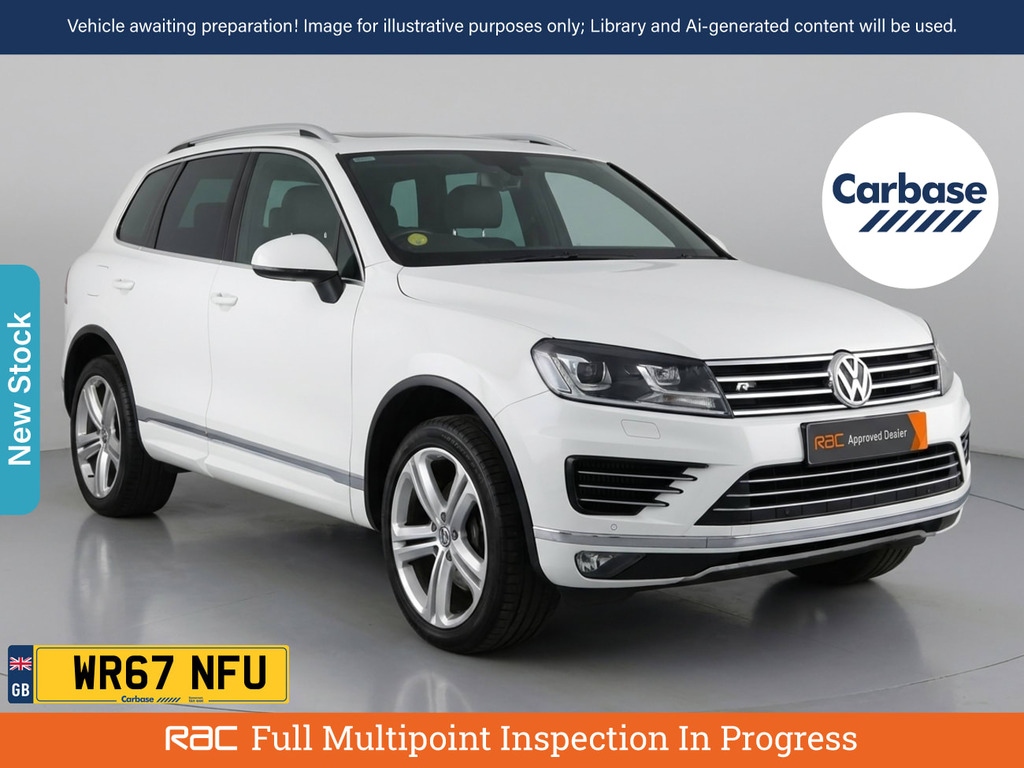 Volkswagen Touareg 3.0 Tdi V6 R-line Plus Suv Tiptronic 4W White