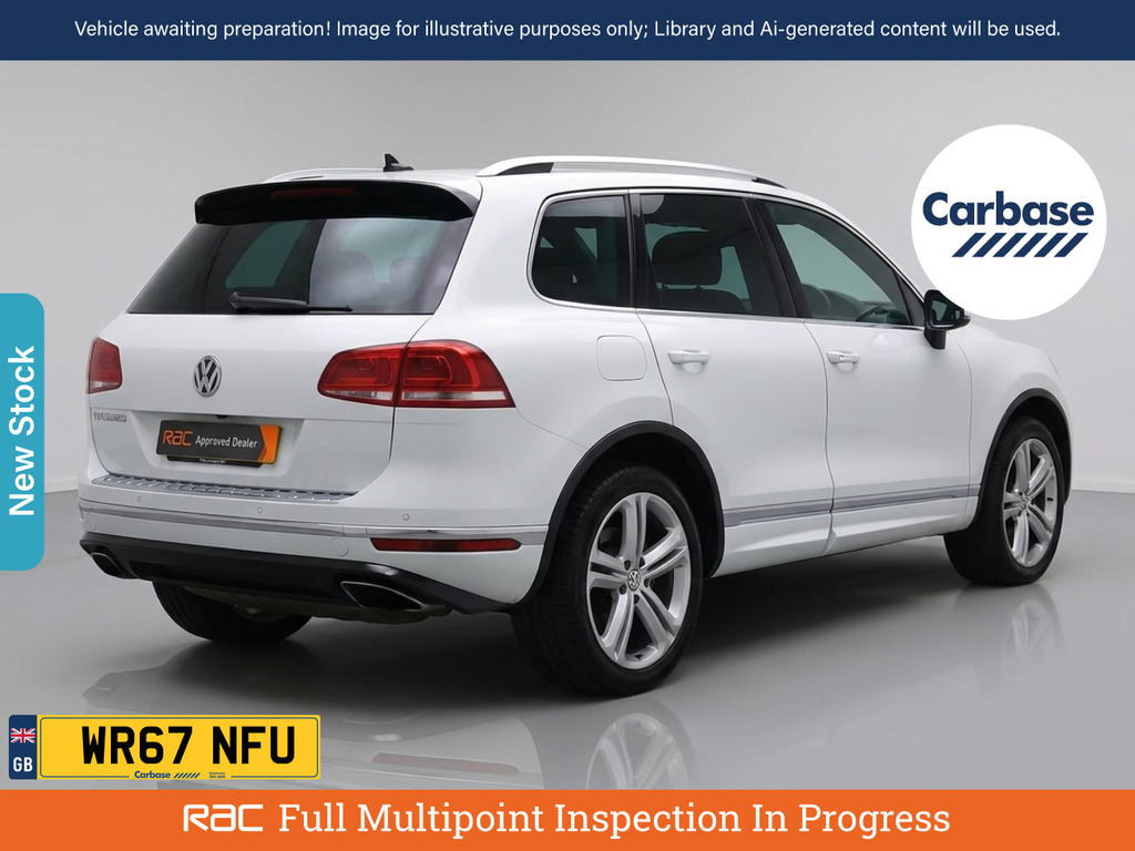 Volkswagen Touareg 3.0 Tdi V6 R-line Plus Suv Tiptronic 4W White #2