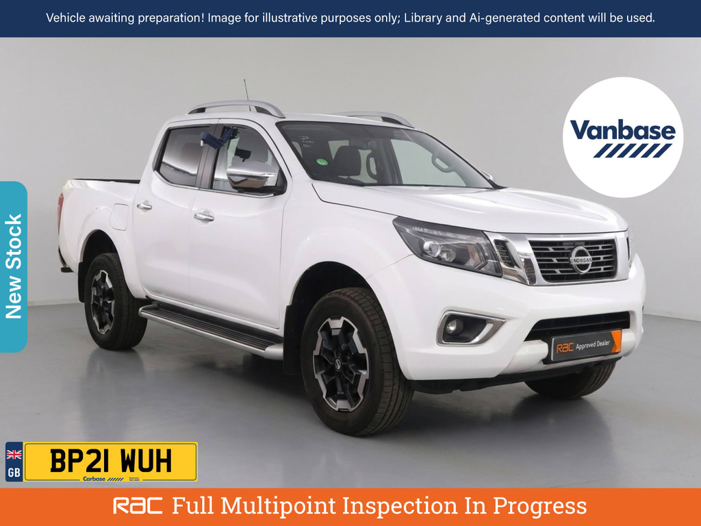 Nissan Navara 2.3 Dci Tekna Pickup Double Cab White