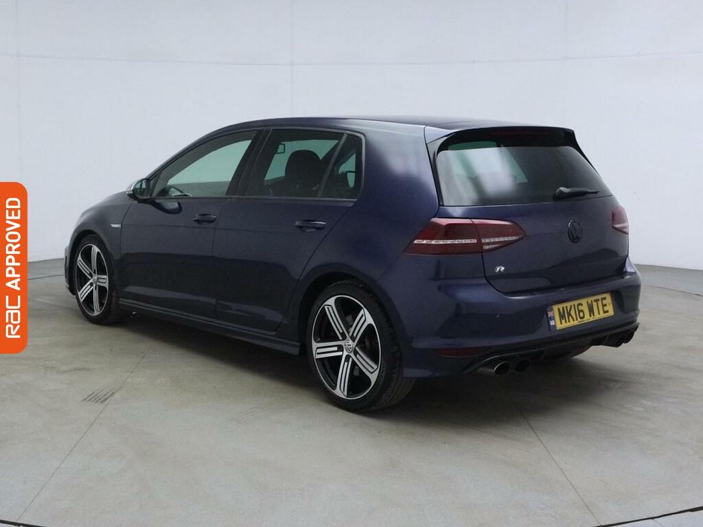 Volkswagen Golf 2.0 Tsi Bluemotion Tech R Hatchback Dsg MK16WTE Blue #4