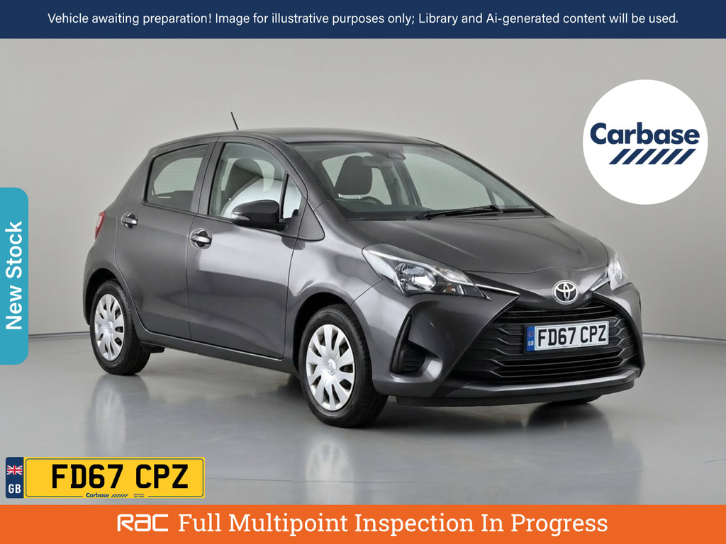 Toyota Yaris 1.0 Vvt-i Active Hatchback Euro Grey