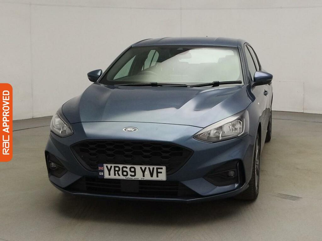 Ford Focus 1.0T Ecoboost St-line Hatchback YR69YVF Blue #6