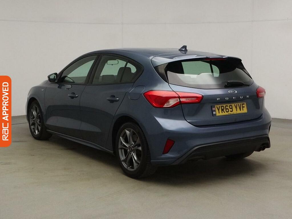 Ford Focus 1.0T Ecoboost St-line Hatchback YR69YVF Blue #4