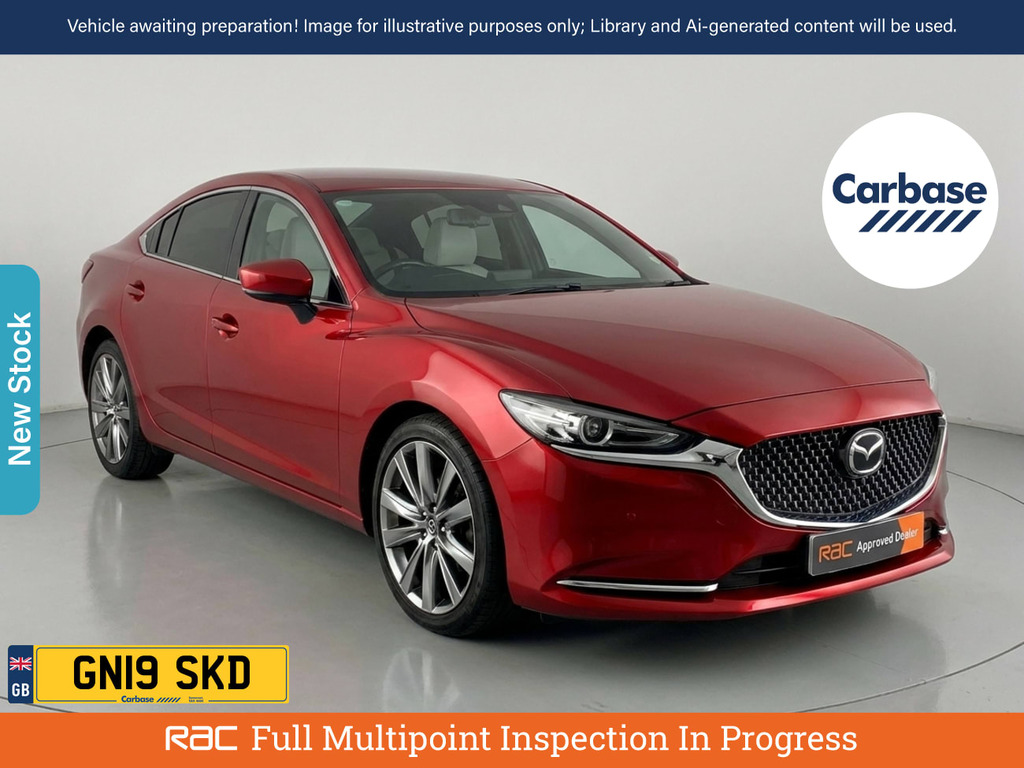 Mazda 6 2.2 Skyactiv-d Gt Sport Nav Saloon Man Red