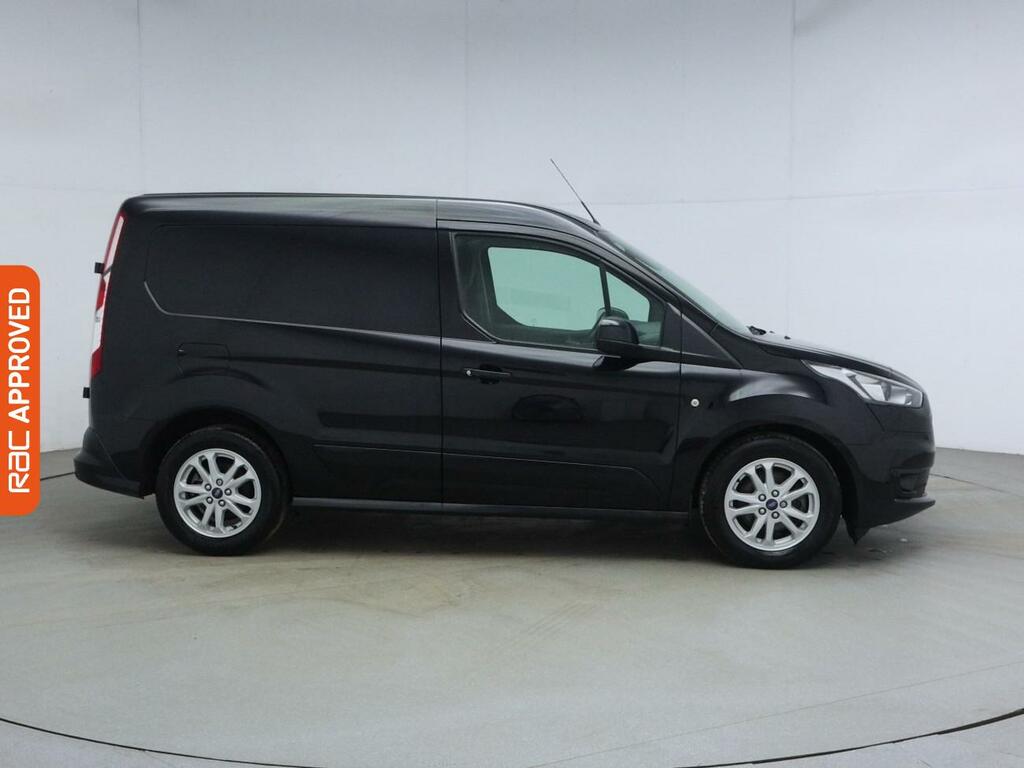 Ford Transit Connect 1.5 200 Ecoblue Limited Panel Van Manua BW69GJF Black #4