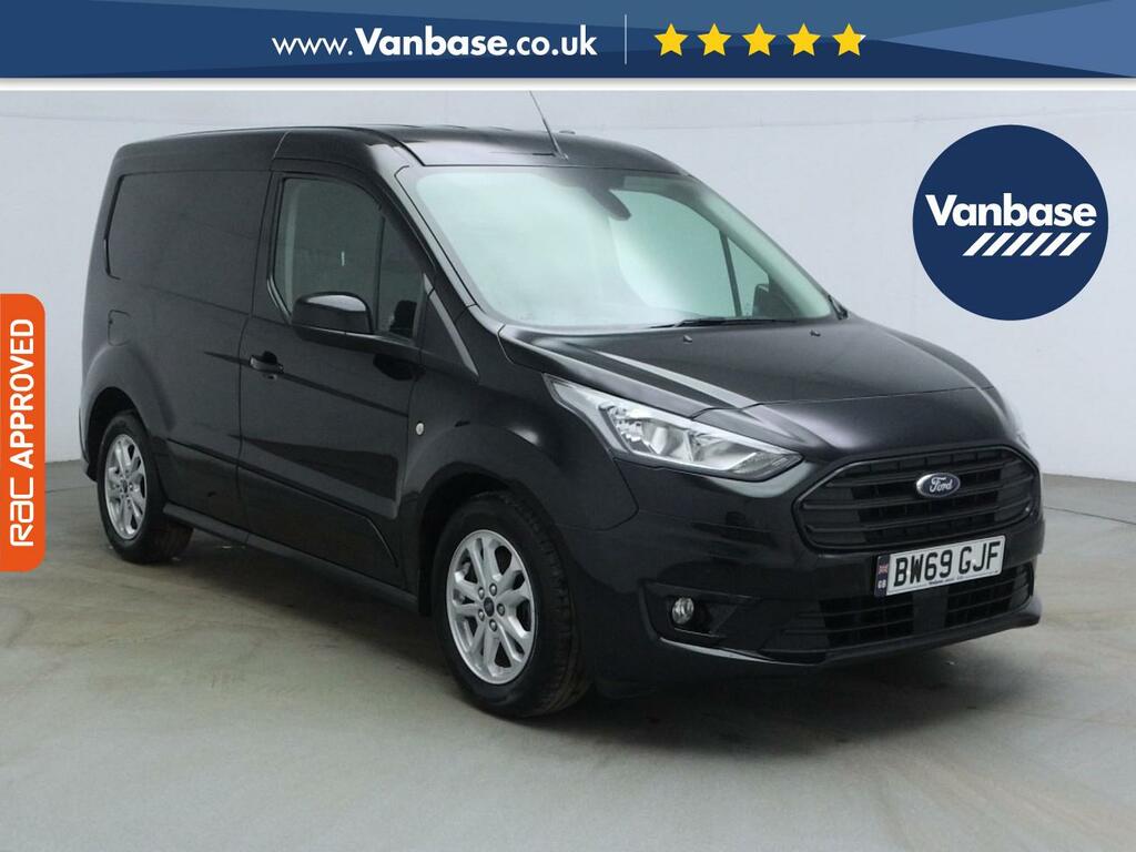 Ford Transit Connect 1.5 200 Ecoblue Limited Panel Van Manua BW69GJF Black