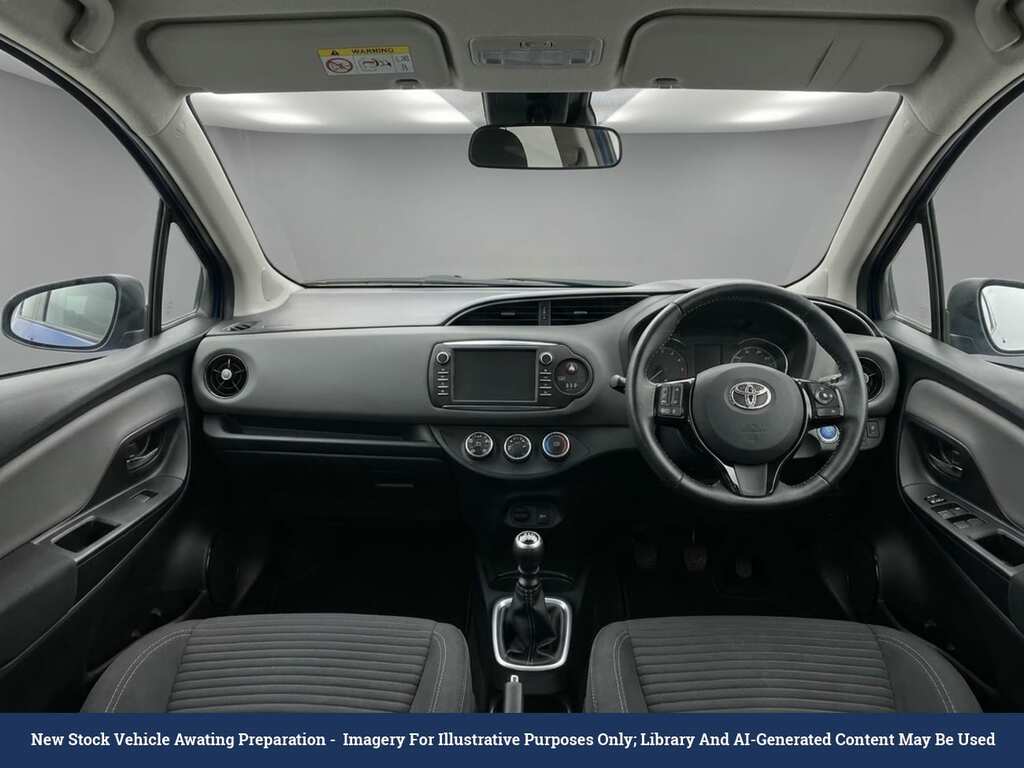 Toyota Yaris 1.5 Vvt-i Icon Tech Hatchback Eu YS19CRZ Blue #4
