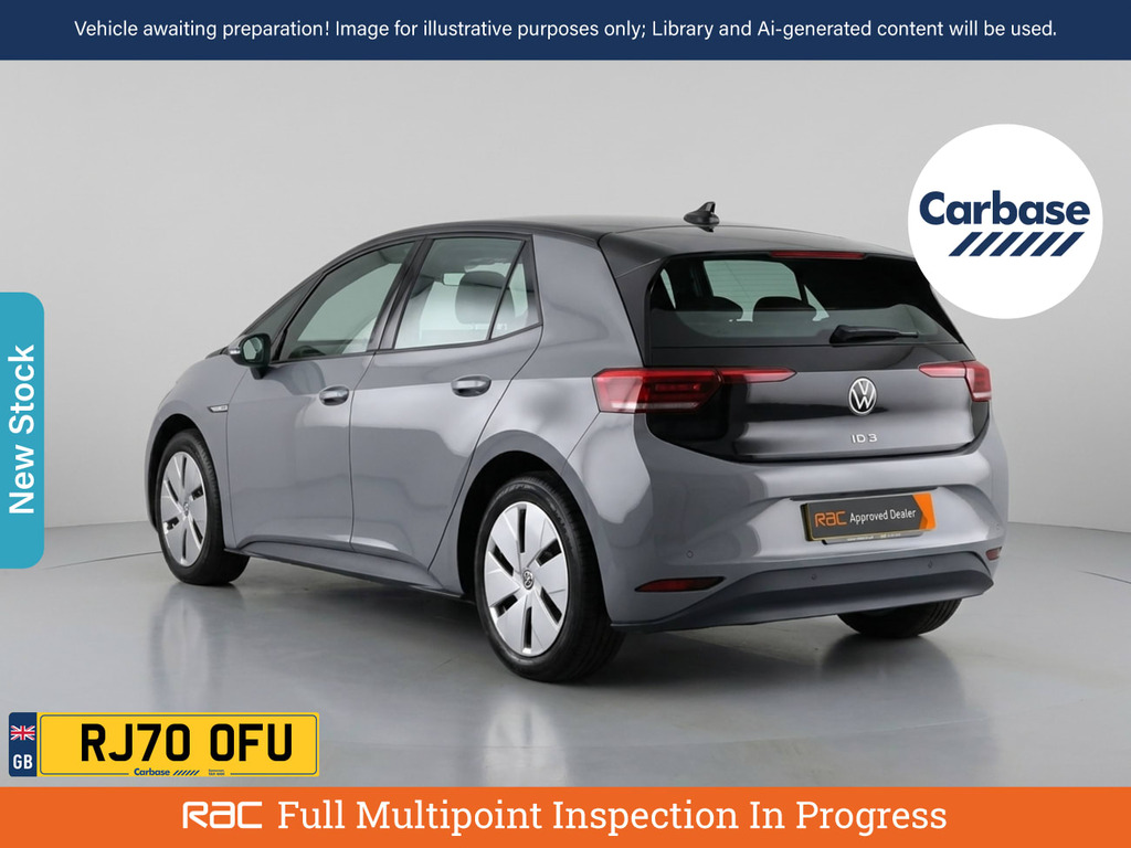 Volkswagen ID.3 Pro Performance 58Kwh Life Hatchback Grey #2