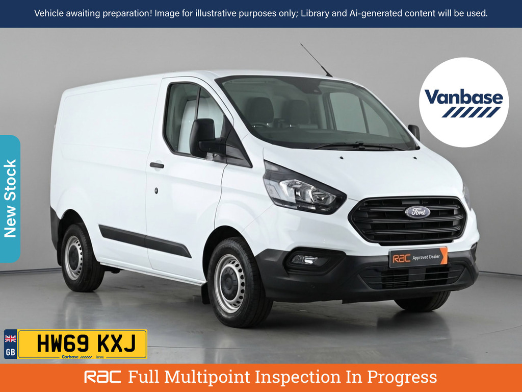 Ford Transit Custom 2.0 320 Ecoblue Leader Panel Van White