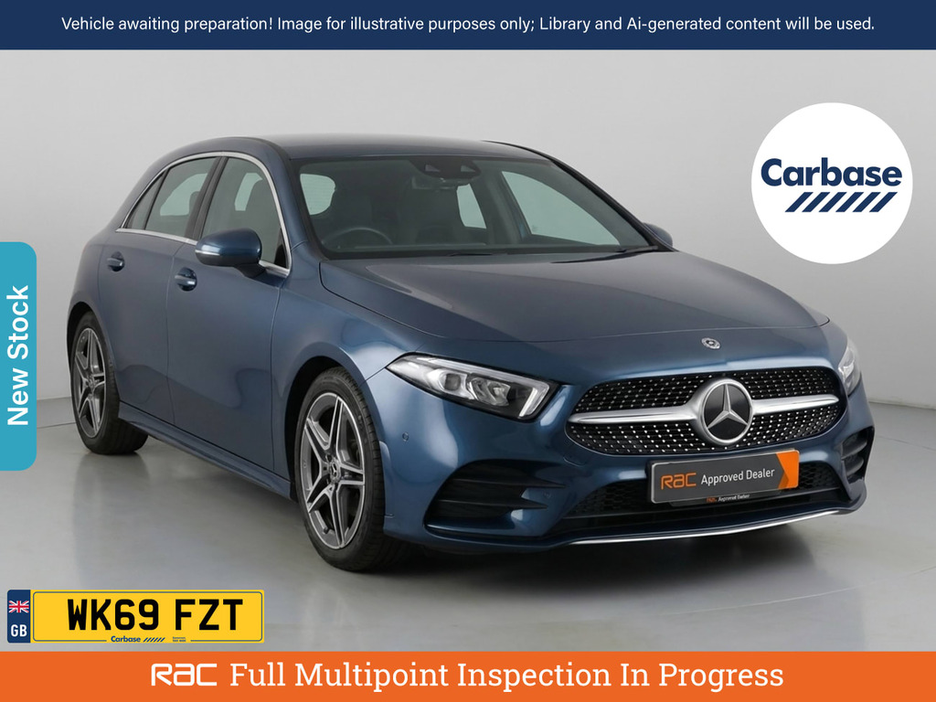 Mercedes-Benz A Class 1.3 A200 Amg Line 7G-dct Euro 6 Ss Black #1
