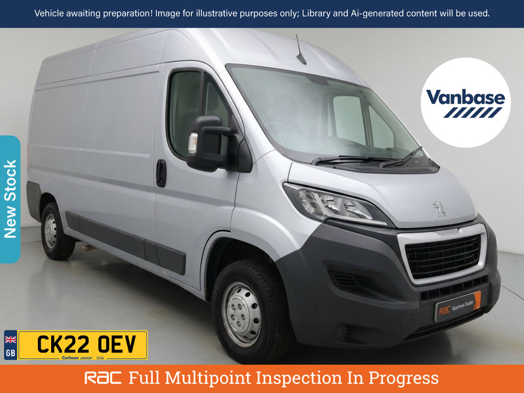 Peugeot Boxer 2.2 Bluehdi 335 Professional Panel Van Grey