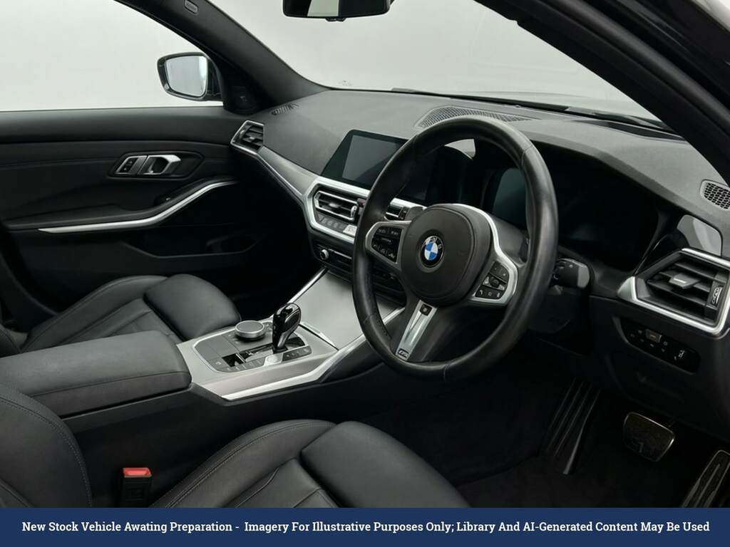 BMW 3 Series 2.0 320I M Sport 182 Bhp Parking Assistant, Rev White #3