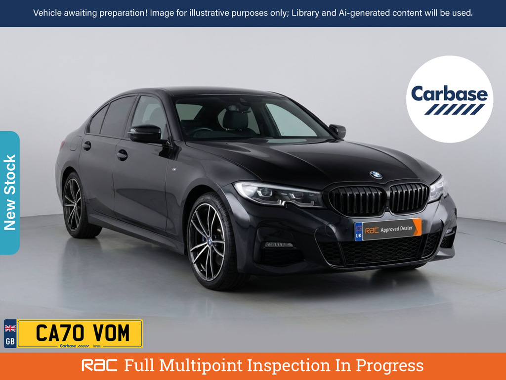 BMW 3 Series 2.0 320I M Sport 182 Bhp Parking Assistant, Rev White #1