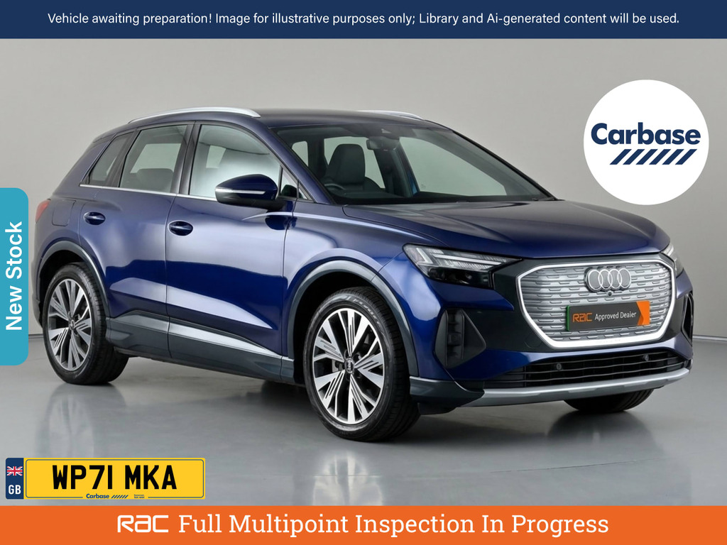 Audi Q4 E Tron 40 Sport Suv 82Kwh 204 Ps Blue