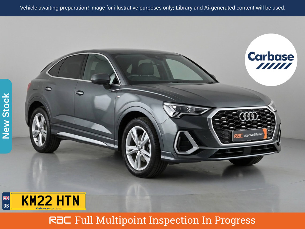 Audi Q3 1.5 Tfsi Cod 35 S Line Sportback S Tron Grey