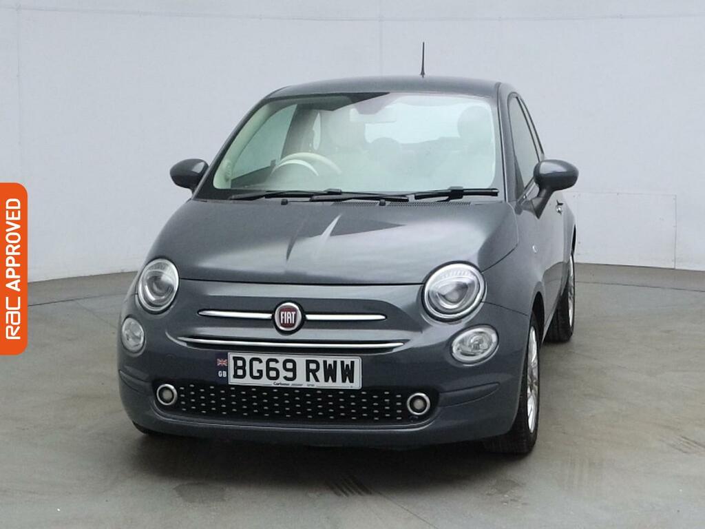 Fiat 500 1.2 Lounge Hatchback Euro 6 Ss BG69RWW Grey #6