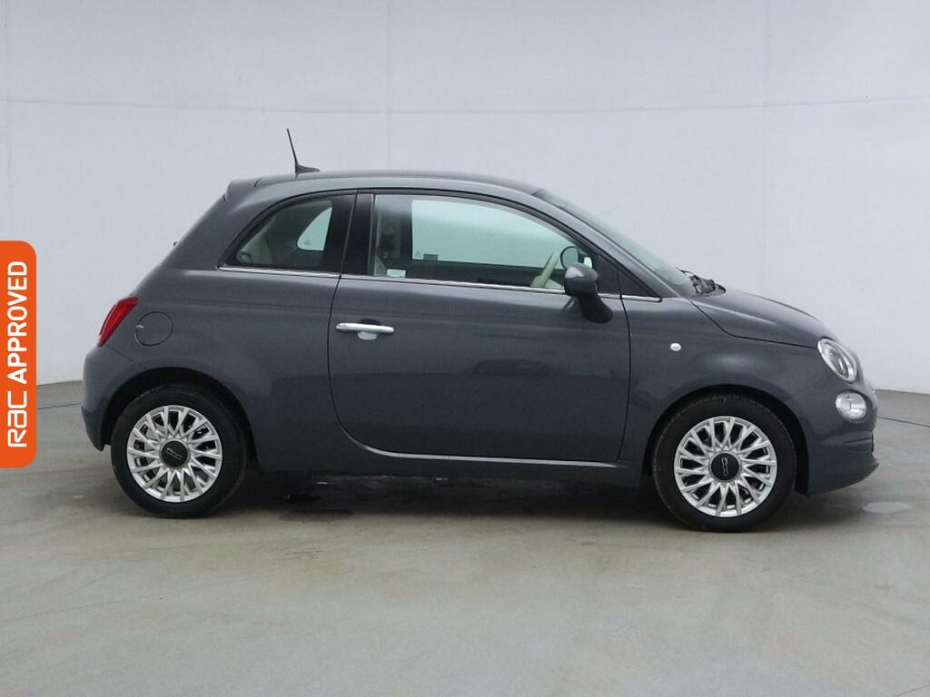 Fiat 500 1.2 Lounge Hatchback Euro 6 Ss BG69RWW Grey #5