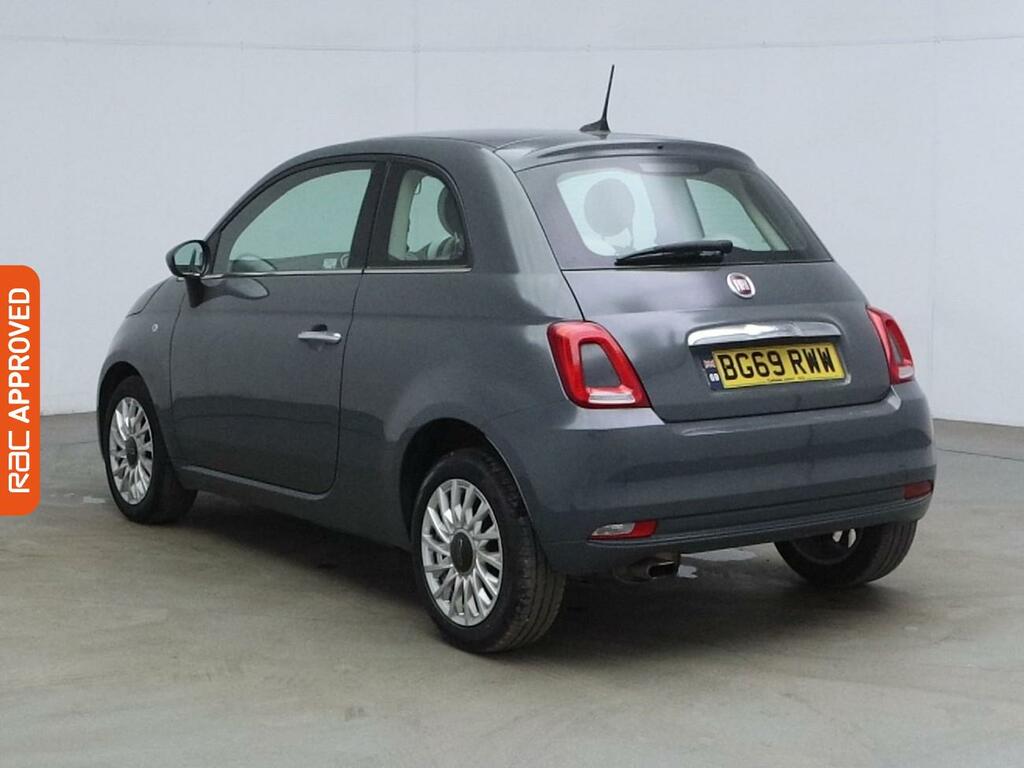 Fiat 500 1.2 Lounge Hatchback Euro 6 Ss BG69RWW Grey #4