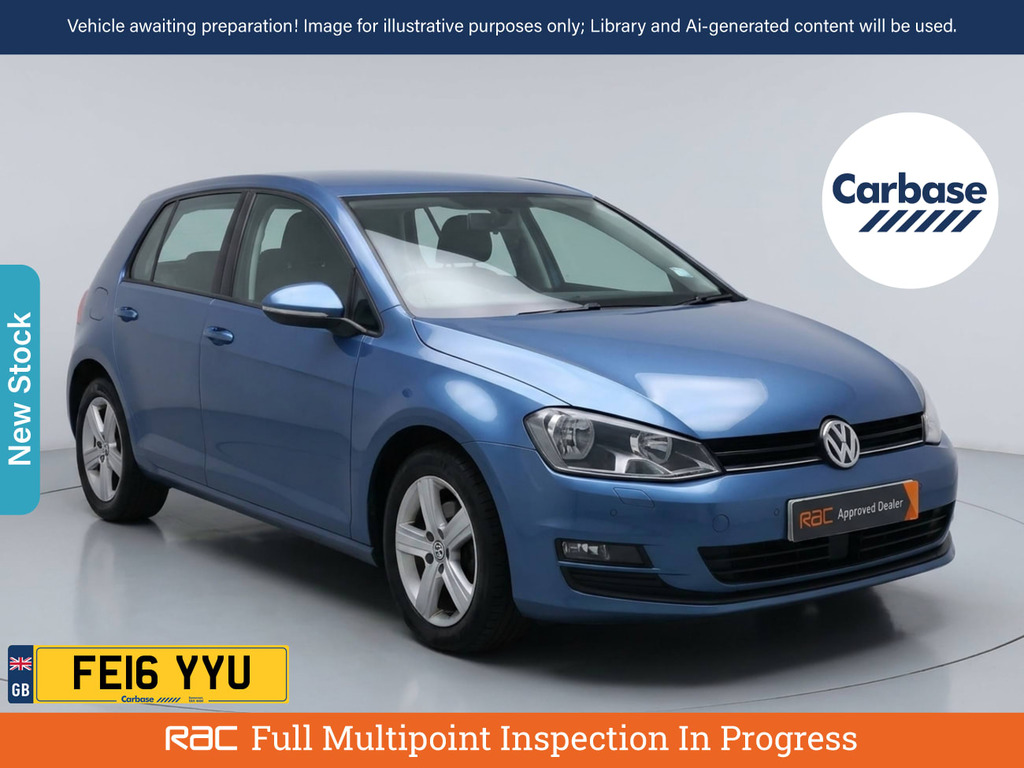 Volkswagen Golf 1.6 Tdi Bluemotion Tech Match Edition Hatchback Blue