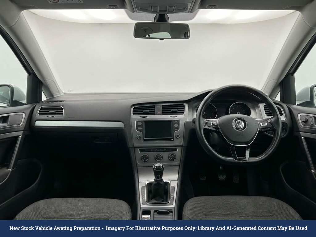 Volkswagen Golf 1.6 Tdi Bluemotion Tech Match Edition Hatchback FE16YYU Blue #5