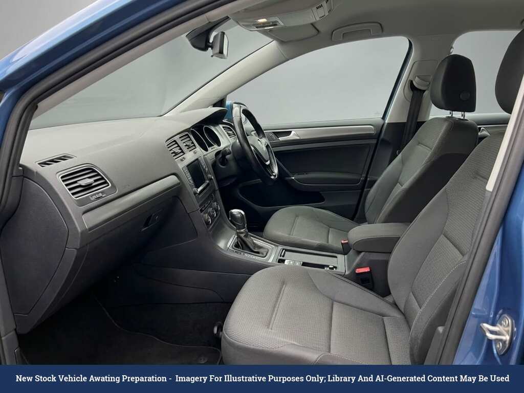 Volkswagen Golf 1.6 Tdi Bluemotion Tech Match Edition Hatchback FE16YYU Blue #3
