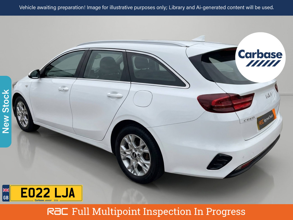 Kia Ceed 1.0 T-gdi 2 Sportswagon Euro 6 White #2