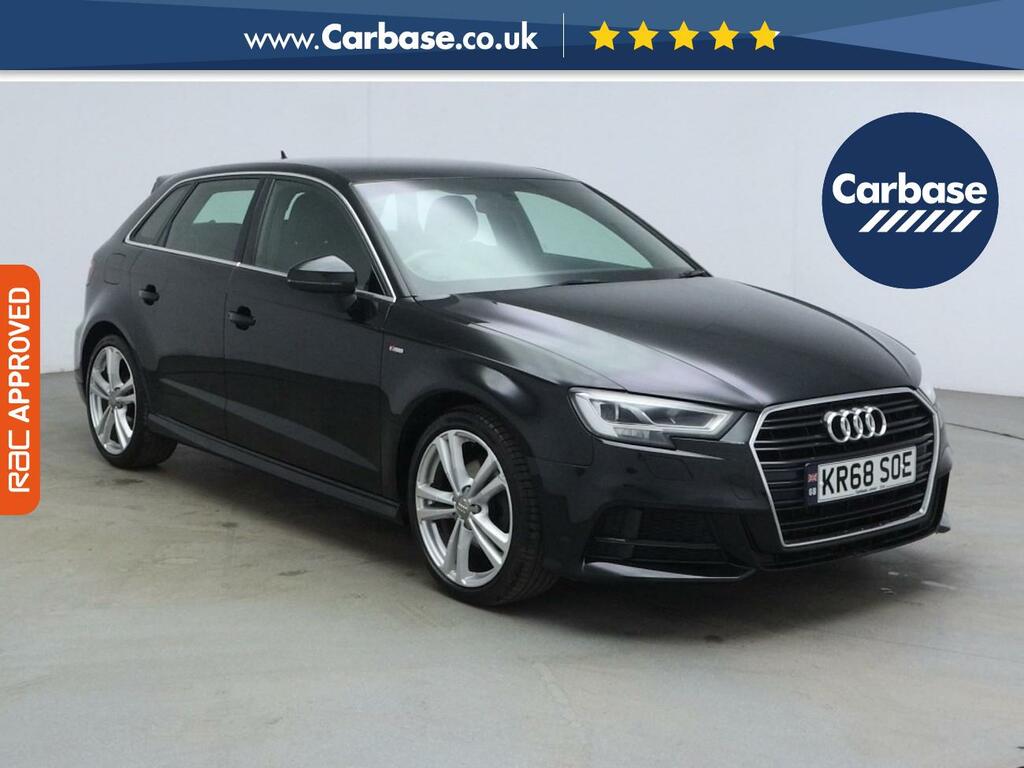 Audi A3 1.5 Tfsi Cod 35 S Line Sportback S Tron Black