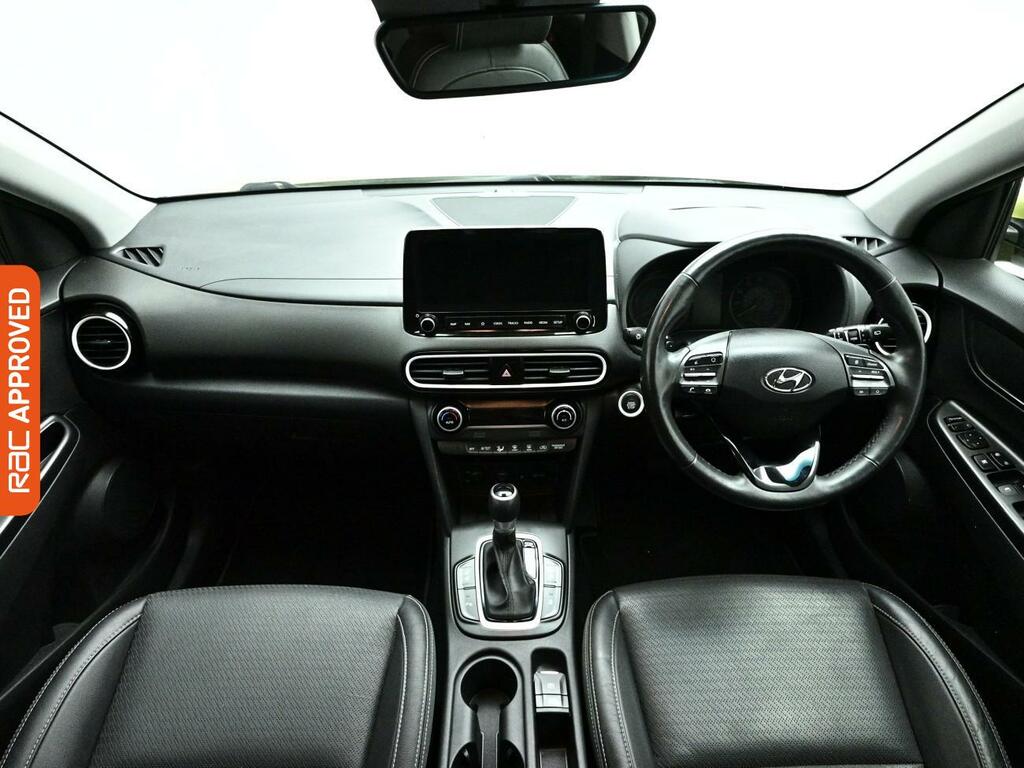 Hyundai Kona 1.6 H-gdi Premium Se Suv Hybrid Dct Eur EF69YLN Yellow #2