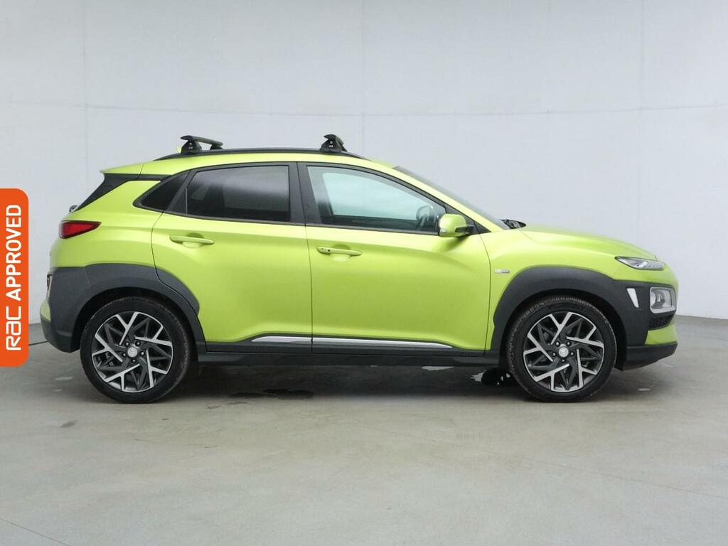 Hyundai Kona 1.6 H-gdi Premium Se Suv Hybrid Dct Eur EF69YLN Yellow #5