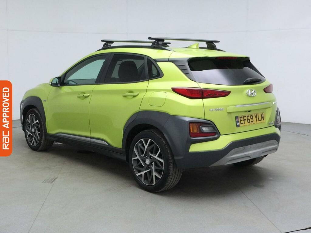 Hyundai Kona 1.6 H-gdi Premium Se Suv Hybrid Dct Eur EF69YLN Yellow #4