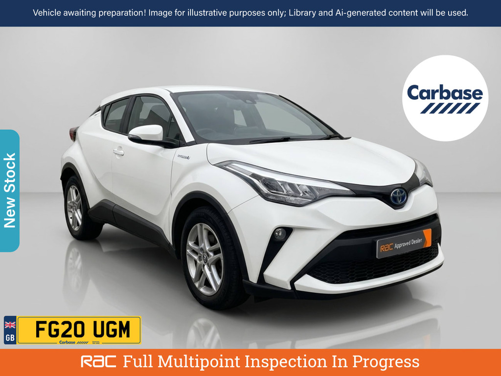 Toyota C-Hr 1.8 Vvt-h Icon Suv Hybrid Cvt Euro 6 S White