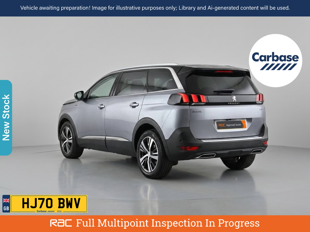 Peugeot 5008 1.5 Bluehdi Gt Line Suv Eat Euro 6 Ss Grey #2