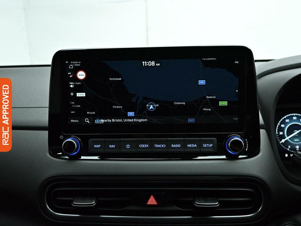 Hyundai Kona 1.6 H-gdi Premium Suv Hybrid Dct Euro 6 DU23ASO Black #3