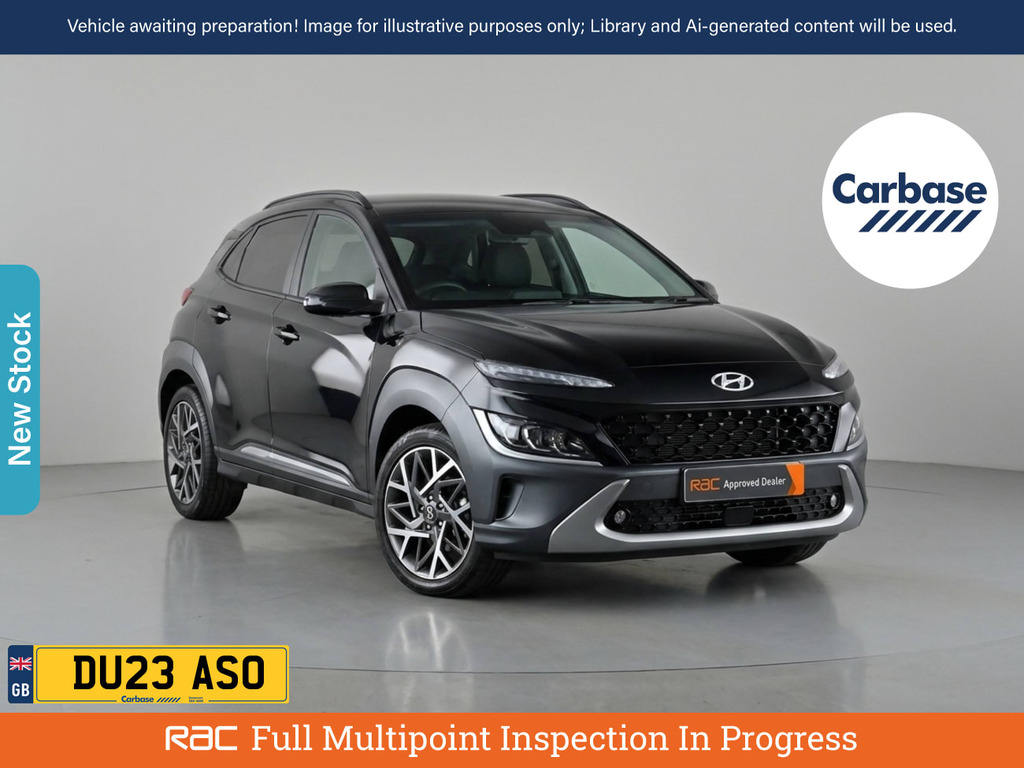 Hyundai Kona 1.6 H-gdi Premium Suv Hybrid Dct Euro 6 Black