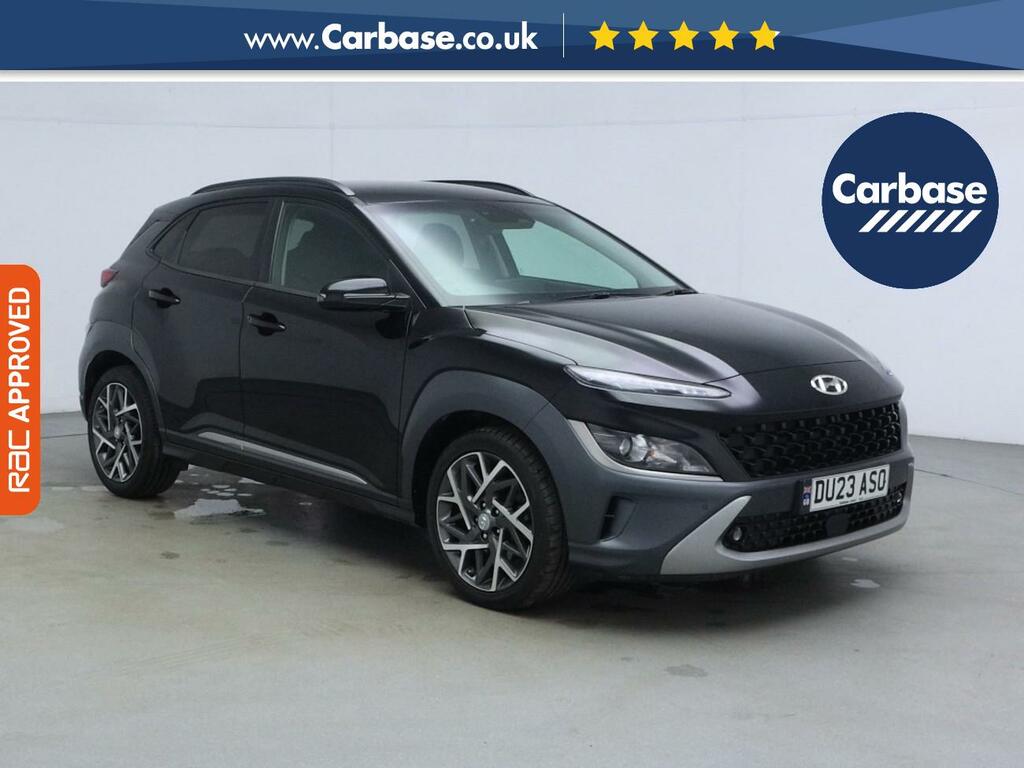 Hyundai Kona 1.6 H-gdi Premium Suv Hybrid Dct Euro 6 DU23ASO Black
