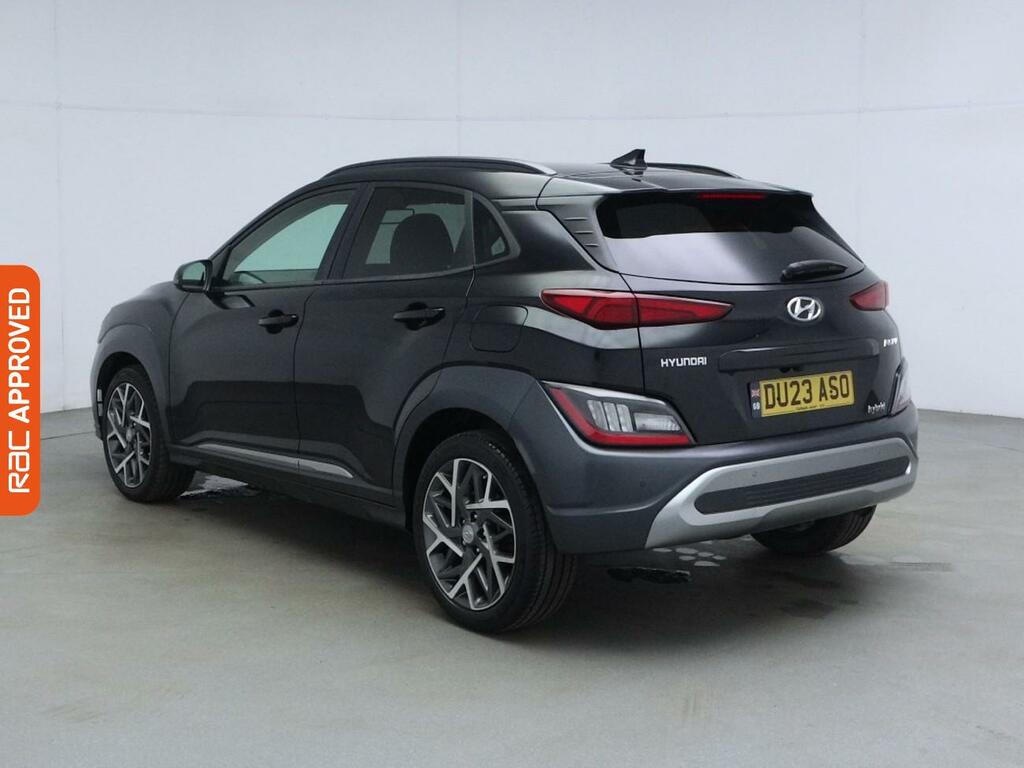 Hyundai Kona 1.6 H-gdi Premium Suv Hybrid Dct Euro 6 DU23ASO Black #4