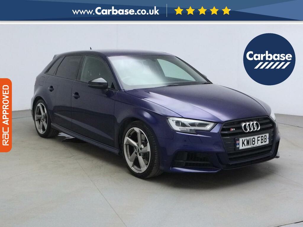 Audi S3 2.0 Tfsi Black Edition Sportback S Tron Blue