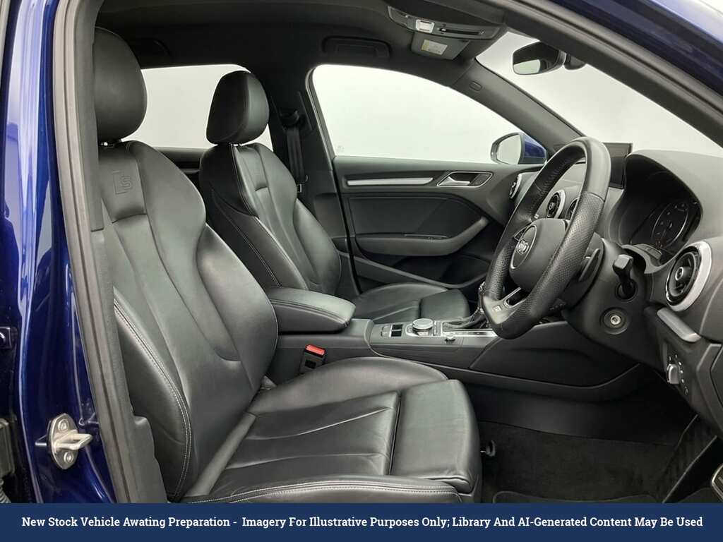 Audi S3 2.0 Tfsi Black Edition Sportback S Tron Blue