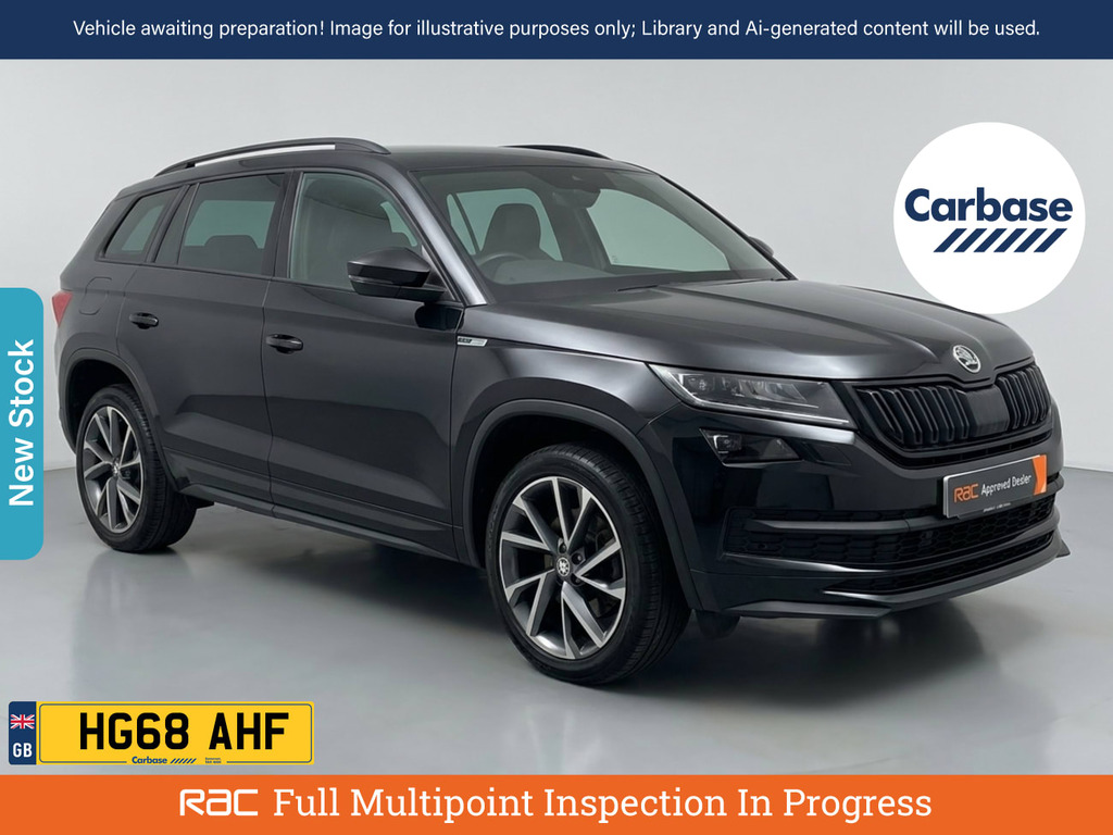 Skoda Kodiaq 2.0 Tdi Sportline Suv Dsg 4Wd Euro 6 S Black