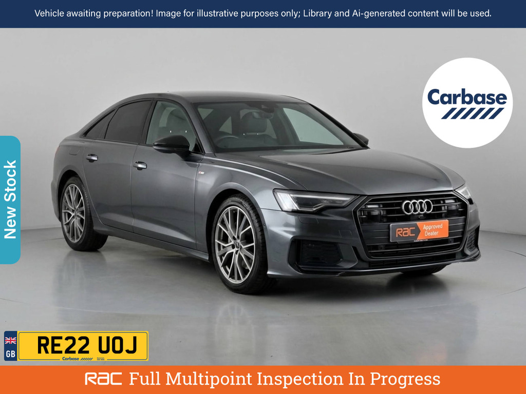 Audi A6 Saloon 2.0 Tfsi 40 Black Edition Saloon S Tron Grey