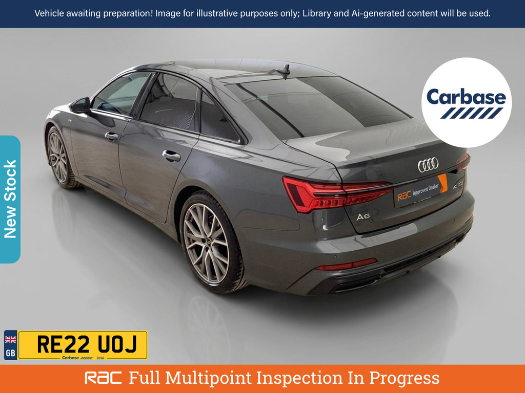 Audi A6 Saloon 2.0 Tfsi 40 Black Edition Saloon S Tron Grey #2