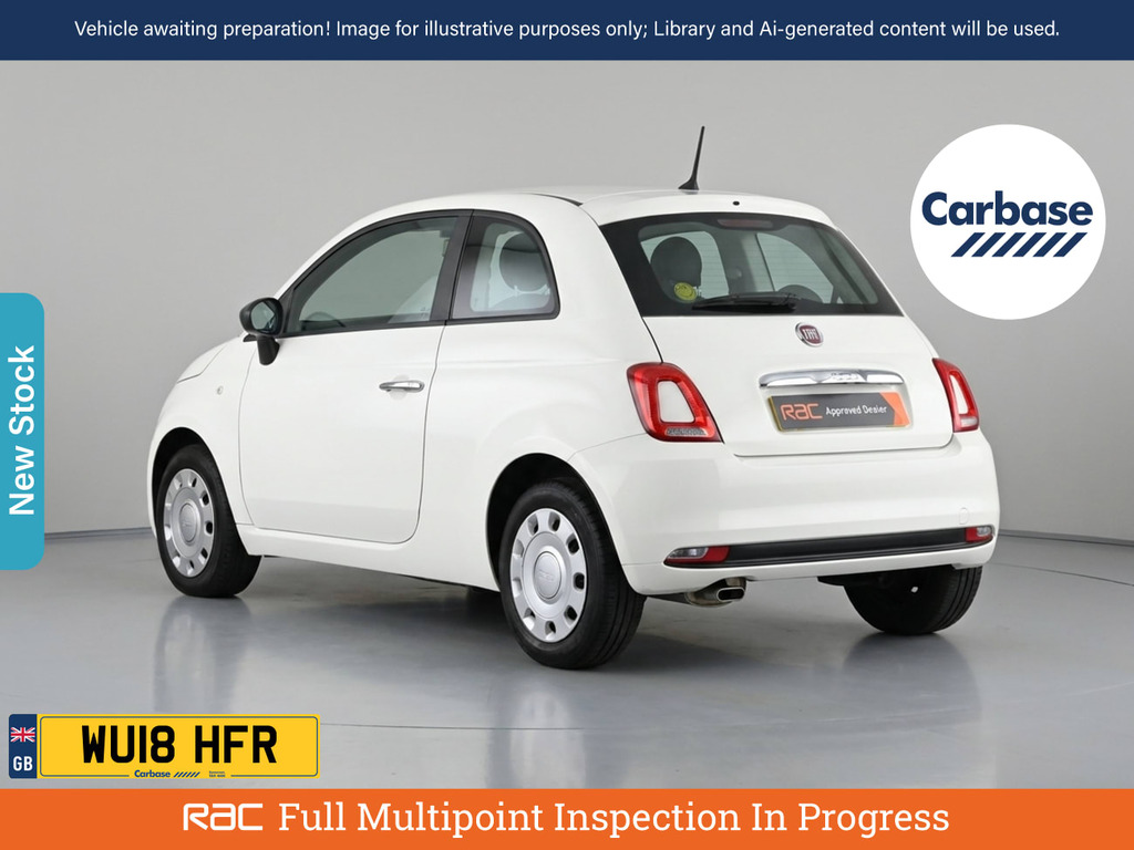 Fiat 500 1.2 Pop Hatchback Euro 6 Ss White