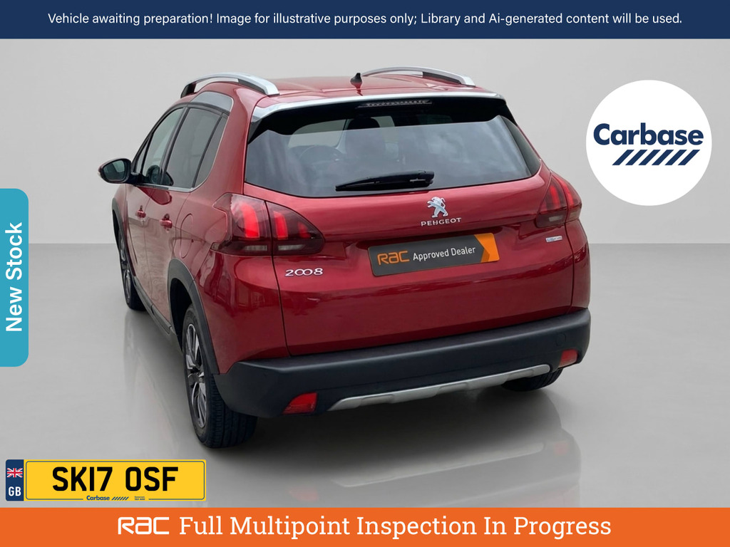 Peugeot 2008 1.6 Bluehdi Allure Euro 6 Ss White #1