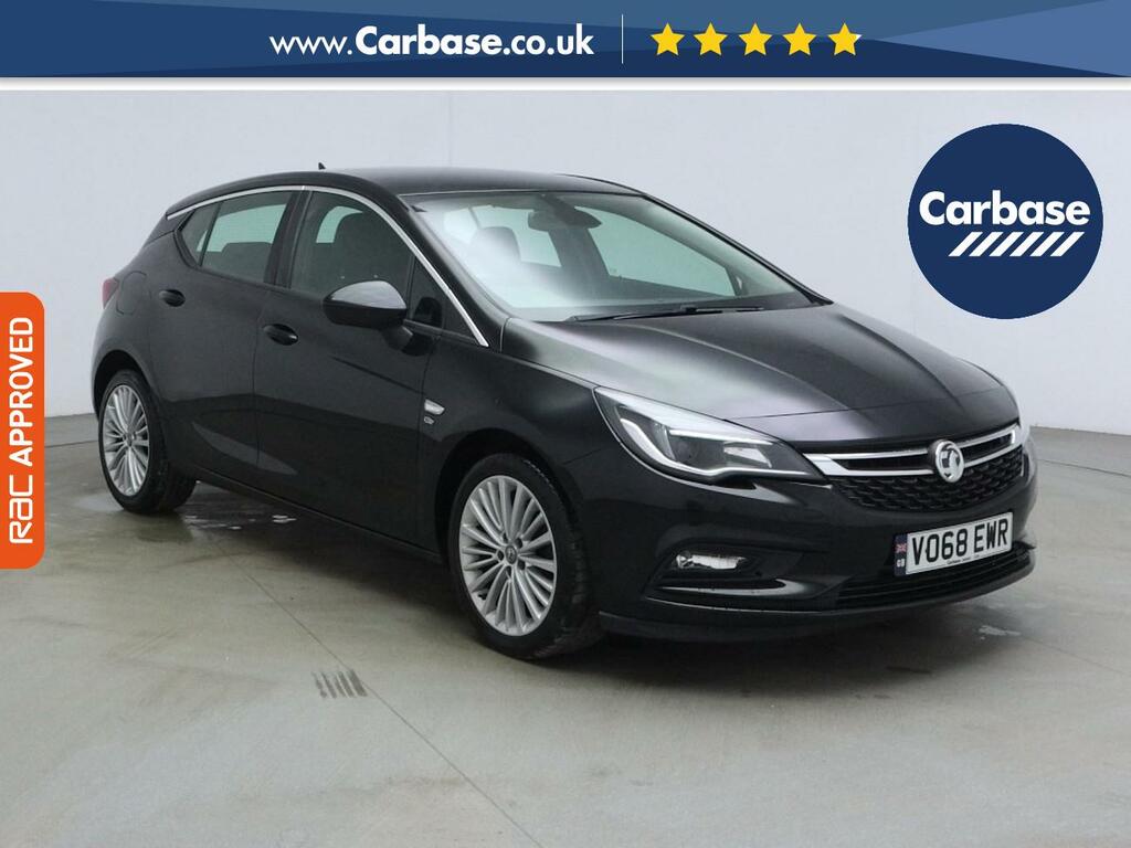 Vauxhall Astra 1.6I Turbo Gpf Elite Nav Hatchback Manu Black