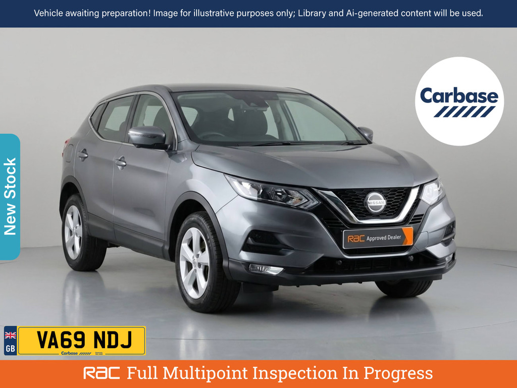 Nissan Qashqai 1.3 Dig-t 160 N-connecta Dct White #1