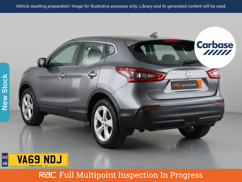Nissan Qashqai 1.3 Dig-t 160 N-connecta Dct White #2