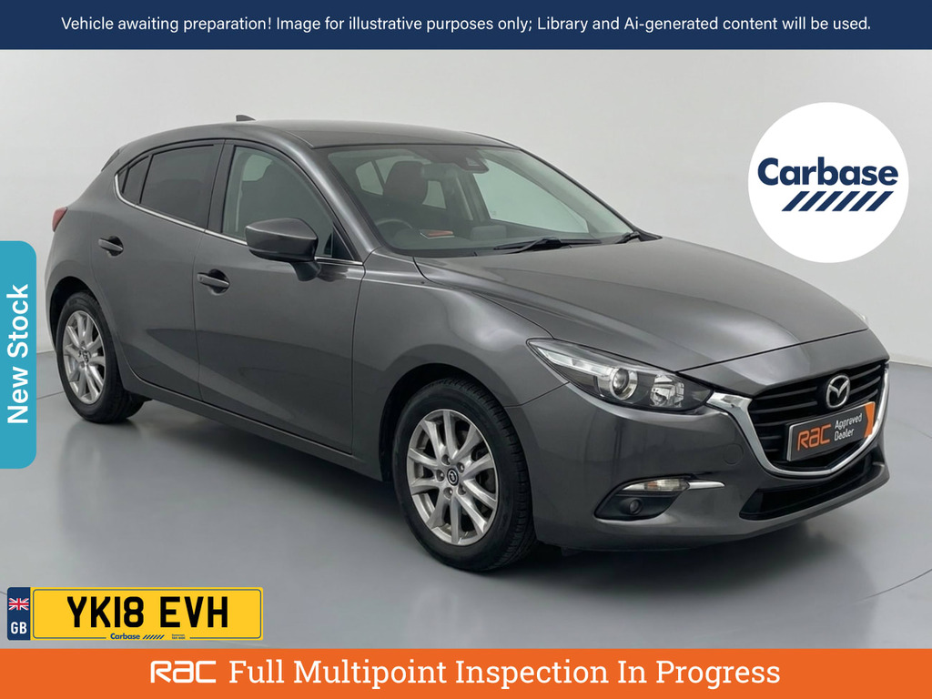 Mazda 3 2.0 Skyactiv-g Se-l Nav Hatchback Manua Grey