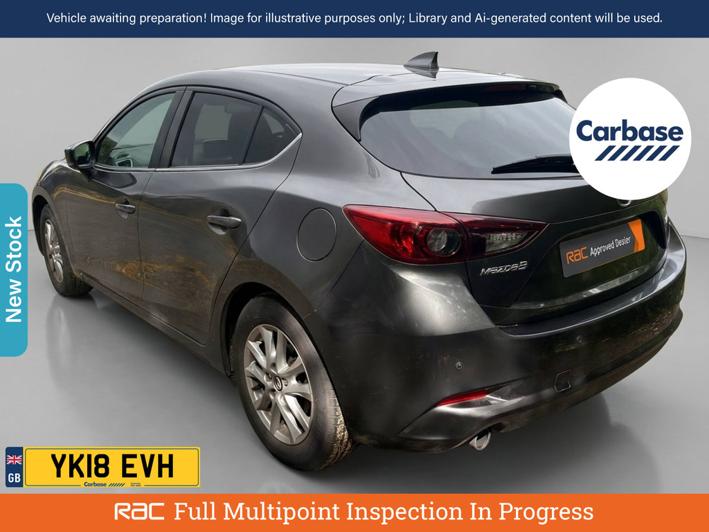 Mazda 3 2.0 Skyactiv-g Se-l Nav Hatchback Manua Grey #2