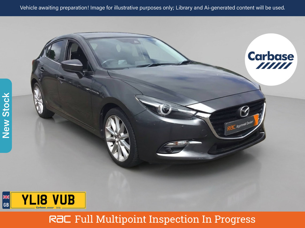Mazda 3 2.0 Skyactiv-g Sport Nav Hatchback Manu Grey