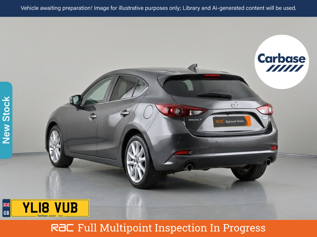 Mazda 3 2.0 Skyactiv-g Sport Nav Hatchback Manu Grey #2